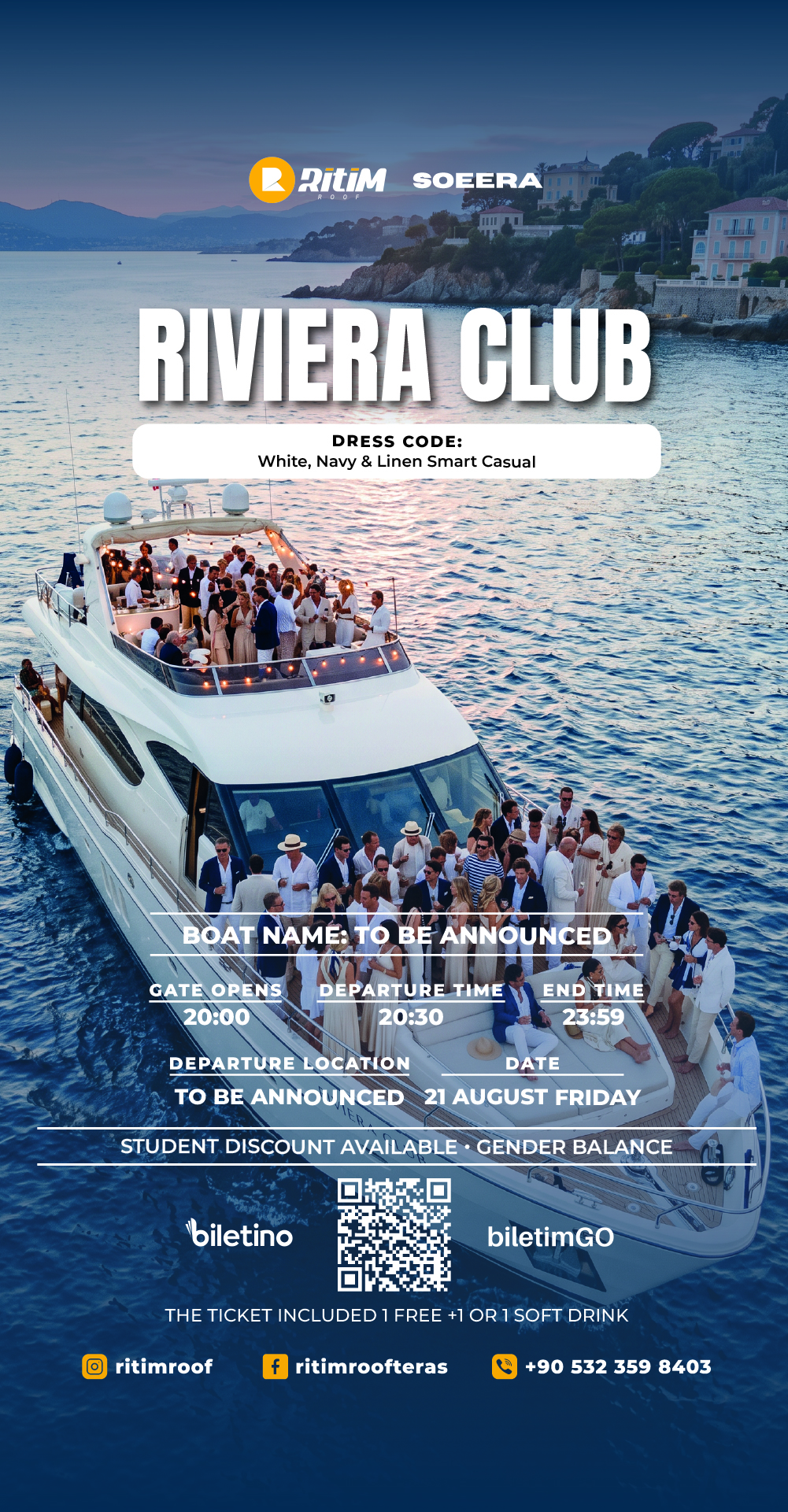 Riviera Club Boat Party